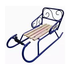 Санки Snower Морозко сині Фото 1