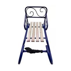 Санки Snower Морозко сині Фото 2