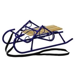 Санки Snower Морозко сині Фото 3