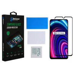 Стекло защитное BeCover Realme C25Y Black Фото 1