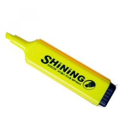 Маркер Baoke текстовый, 2-4 мм желтый Shining Фото 1