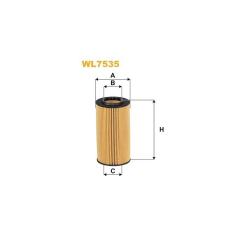 Фильтр масляный Wixfiltron WL7535 Фото