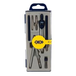 Готовальня ZiBi BASIS 7 предметов, темно-синий, KIDS Line Фото