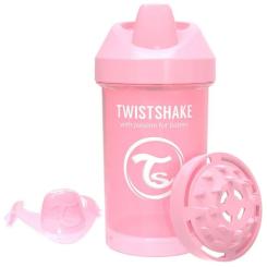 Поильник-непроливайка Twistshake 300 мл 78273 світло-рожева Фото 1