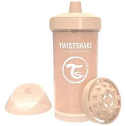 Поильник-непроливайка Twistshake 360 мл 78283 бежевая Фото 1