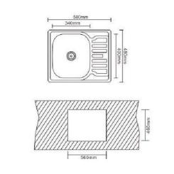 Мойка кухонная Interline POLO microdecor Фото 9