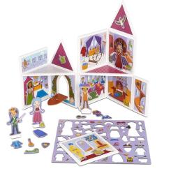 Игровой набор Melissa&Doug магнітний Середньовічний замок Фото 1