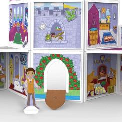 Игровой набор Melissa&Doug магнітний Середньовічний замок Фото 2