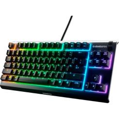 Клавиатура SteelSeries Apex 3 TKL UA USB Black Фото 2