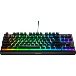 Клавиатура SteelSeries Apex 3 TKL UA USB Black Фото 3