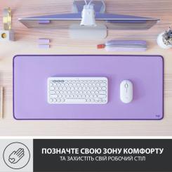 Коврик для мышки Logitech Desk Mat Studio Series Lavender Фото 1