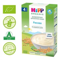 Детская каша HiPP рисовая органическая безмолочная 200 г Фото