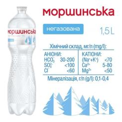 Минеральная вода Моршинська 1,5л Фото 4