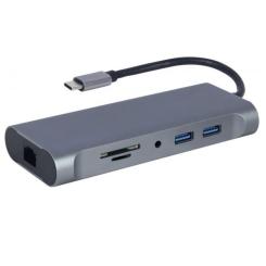 Концентратор Cablexpert USB-C 7-in-1 Фото