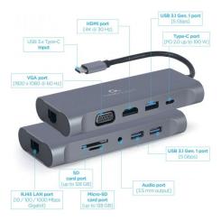 Концентратор Cablexpert USB-C 7-in-1 Фото 2