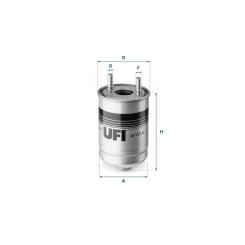 Фильтр топливный UFI 24.113.00 Фото