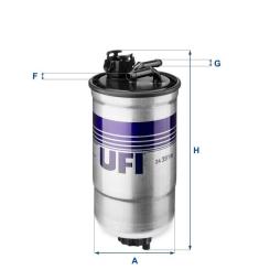 Фильтр топливный UFI 24.391.00 Фото