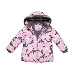 Куртка детская Huppa MELINDA 18220030 cветло-розовый с принтом 86 Фото 2