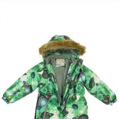 Комбинезон детский Huppa FENNO 36240030 зелений з принтом 104 Фото 3