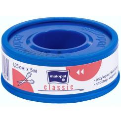 Пластырь медицинский Matopat Classic 1.25 см x 5 м Фото