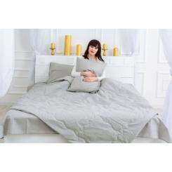 Одеяло MirSon антиаллергенное Летнее BamBoо №2376 Light Gray 140 Фото 3