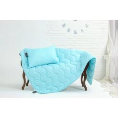 Одеяло MirSon шерстяное 1640 Eco Light Blue 110х140 Фото 1