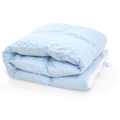 Одеяло MirSon пухова №1849 Bio-Blue 70% пух Зима 140x205 Фото