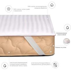 Наматрасник MirSon Deluxe с Тенсель (Modal) 337 100x200 см Фото 1