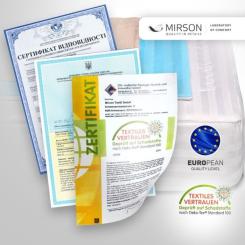 Наматрасник MirSon Royal Pearl Тенсель Фото 2