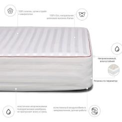 Наматрасник MirSon шелковый DeLuxe Silk 300 140x200 см Фото 1