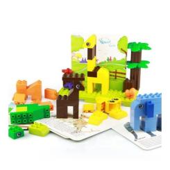 Конструктор Wange Зоодрузья и карточки Фото