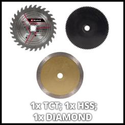 Дисковая пила Einhell TC-CS 89 Фото 6