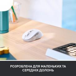 Мышка Logitech Signature M650 Wireless for Business Off-White Фото 3