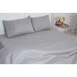 Постельное белье MirSon Бязь Premium Light Gray 200х220 Фото 3