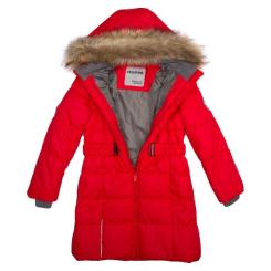 Пальто детское Huppa YACARANDA 12030030 красный 110 Фото 3