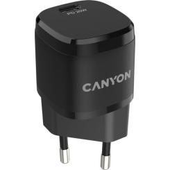 Зарядное устройство Canyon PD 20W black Фото 1