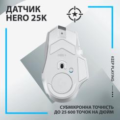 Мышка Logitech G502 X Lightspeed Wireless White Фото 3