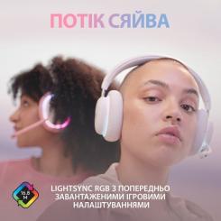 Наушники Logitech G735 Wireless Gaming Headset Off-White Фото 5