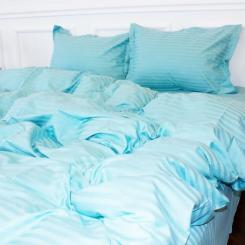 Постельное белье MirSon Satin 30-0015GreenWave 160х220 Сімейний Фото 1