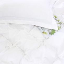 Постельное белье MirSon Satin Stripe 30-0001 White 160х220 Сімейний Фото 5