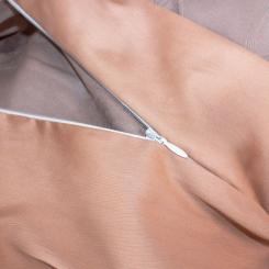 Постельное белье MirSon Satin Жаккард Golden wheat 143х210х2 Фото 3
