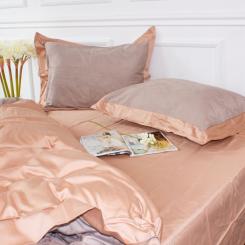 Постельное белье MirSon Satin Жаккард Golden wheat 143х210х2 Фото 6