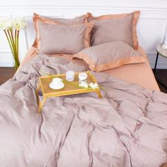 Постельное белье MirSon Satin Жаккард Golden wheat 143х210х2 Фото 7