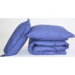 Постельное белье MirSon SatinStripe 30-0020SmokyBlue 110х140 Детский Фото 5