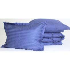 Постельное белье MirSon SatinStripe 30-0020SmokyBlue 110х140 Детский Фото 6