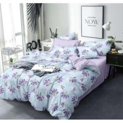 Постельное белье MirSon Бязь 17-0130 Lavender sea 220х240 Фото