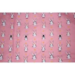 Постельное белье MirSon Бязь 17-0528 Bunnies pink Двуспальный Фото 5