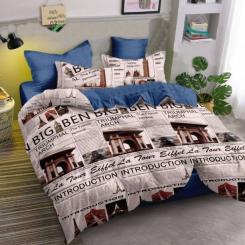 Постельное белье MirSon Бязь 17-0536 Big Ben 220х240 Фото