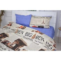 Постельное белье MirSon Бязь 17-0536 Big Ben 220х240 Фото 2