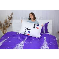 Постельное белье MirSon Бязь Premium 19-0426 Fucsia 110х140 Фото 4